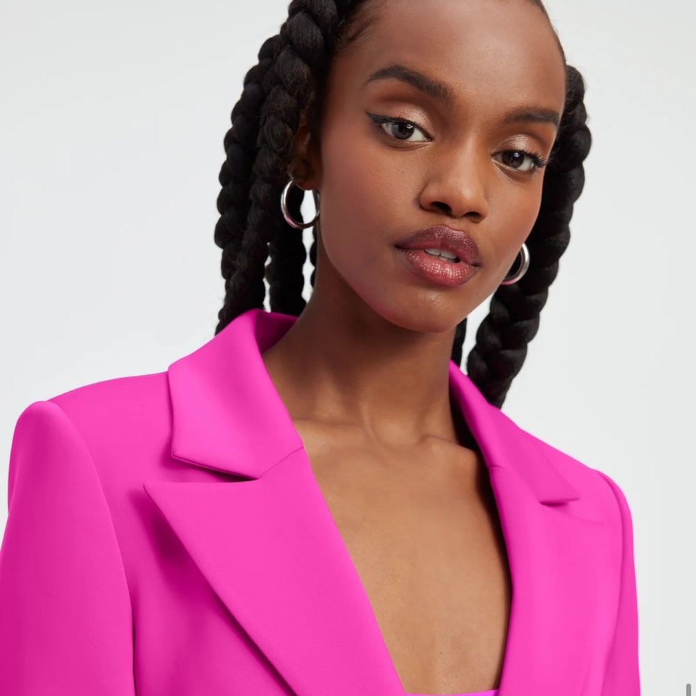 Good American Pink Blazer - Picture 4 of 7